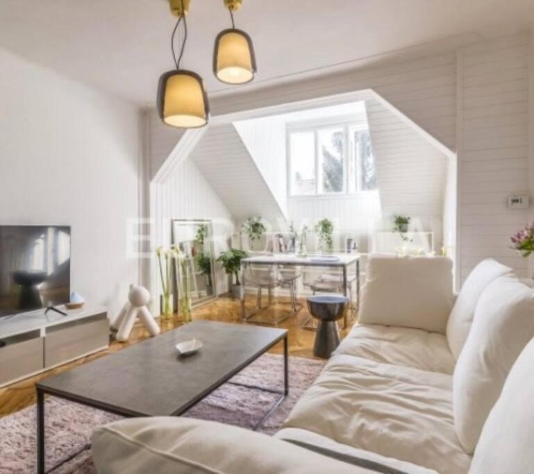 Big, Bright Apartment In The Center Of Zagreb Bagian luar foto